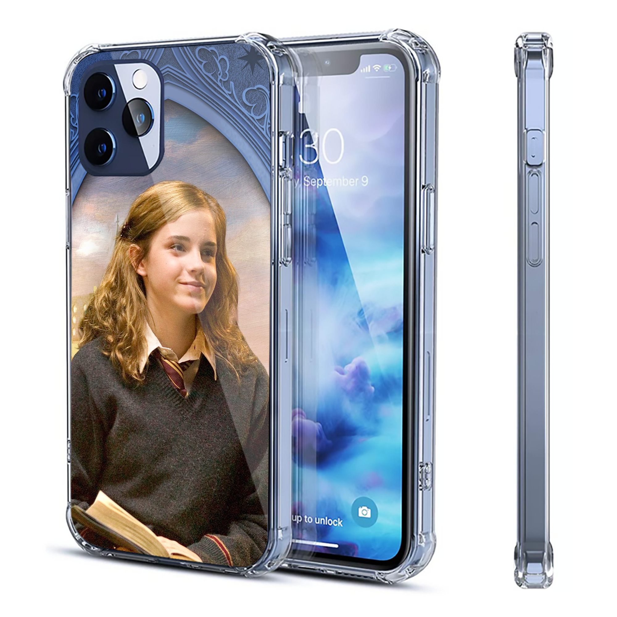 （画像用） Harry Potter ハリー・ポッターシリーズ 【iPhone 12シリーズ対応】透明スマホケース（クリアソフトケース）